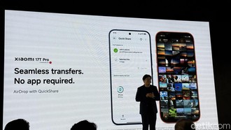 Xiaomi 17T Pro Dukung AirDrop, Kirim Foto ke iPhone Jadi Lebih Gampang