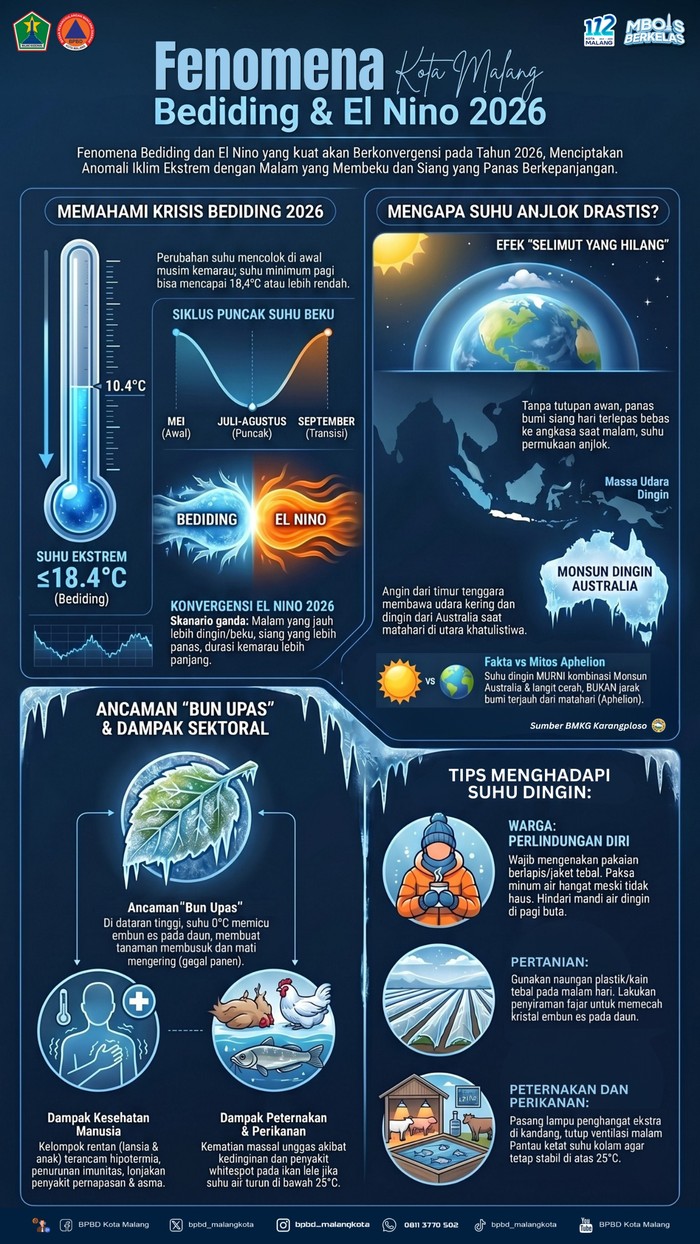 Infografis Bediding di Malang