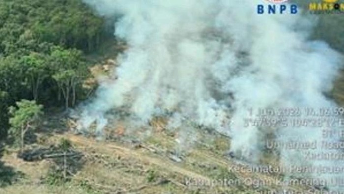 Kahutla terjadi di wilayah OKU.