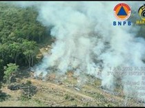 Patroli Udara Temukan 5 Daerah Karhutla di Sumsel, OKU Belum Padam