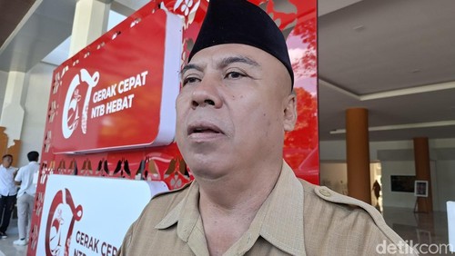 Kepala Badan Kesatuan Bangsa dan Politik (Bakesbangpol) Provinsi NTB Surya Bahari. (Foto: Ahmad Viqi/detikBali)