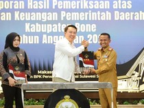 Pemkab Bone Terima WTP 11 Kali Berturut-turut, Bupati AAS: Intinya Kolaborasi