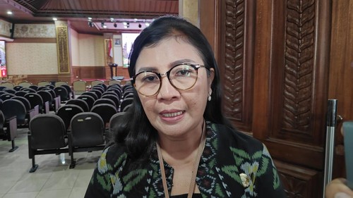 Kepala DLHK Badung, Made Rai Warastuthi (Agus Eka/detikBali)