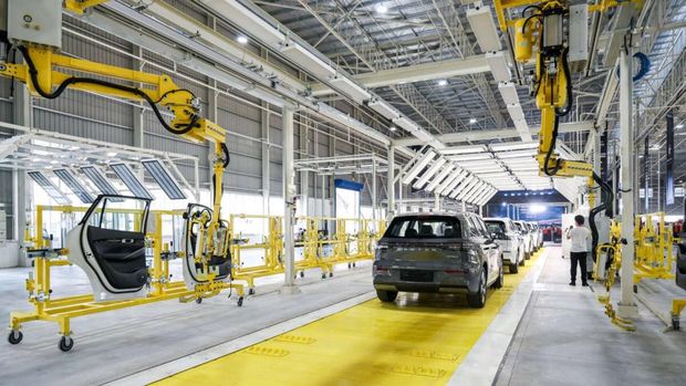Pabrik Proton di Malaysia.