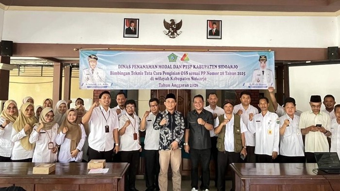 Pendampingan oleh DPMPTSP Sidoarjo