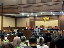 Video Momen Listrik PN Jakpus Mendadak Padam Saat Nadiem Membela Diri