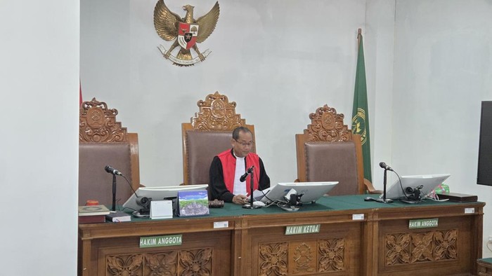 Sidang praperadilan TAUD di PN Jaksel (detikcom)