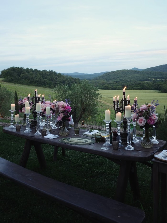 So Sweet! Momen El Rumi dan Syifa Hadju Dinner Romantis di Tuscany