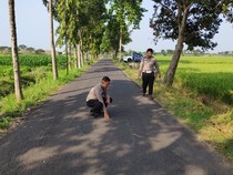Vario Vs Scoopy Tewaskan Pemotor Wanita di Nganjuk