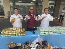 Video Aksi Polisi Kejar-kejaran dengan Kurir Narkoba, 113 Kg Sabu Disita