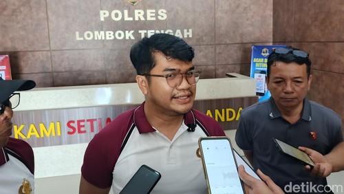 Kasatreskrim Polres Lombok Tengah, AKP Punguan Hutahaean saat ditemui awak media belum lama ini. Foto: (Edi Suryansyah/detikBali)
