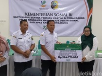 Kemensos Gelontorkan Bantuan Rehabilitasi Sosial di Tulungagung