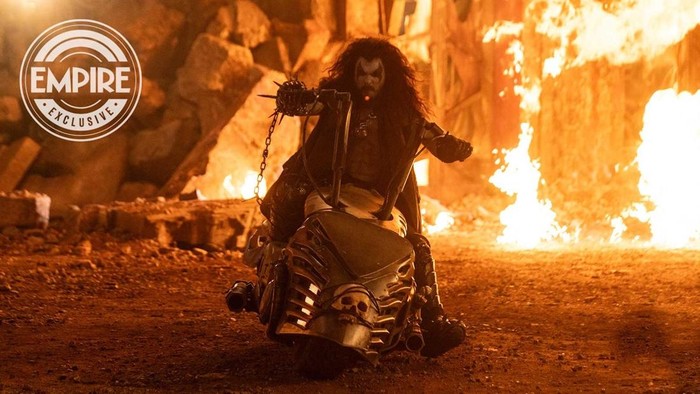 Penampilan Jason Momoa sebagai Lobo di Supergirl.