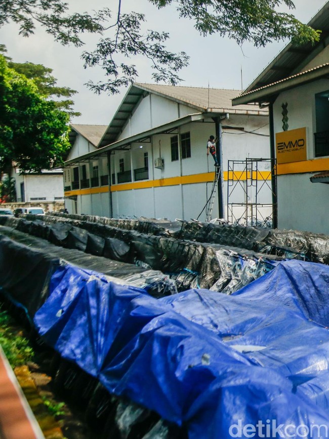 Ini Gudang Motor Listrik MBG yang Dipesan Dadan Hindayana