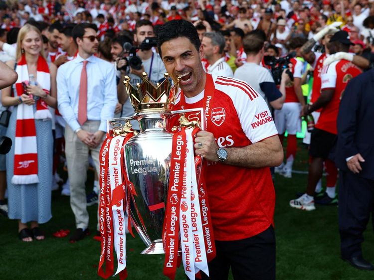 Trofi Arteta di Arsenal: Lebih Banyak Saat Jadi Manajer Dibanding Jadi Pemain