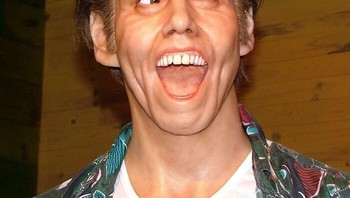 Kenapa Jim Carrey jadi begini, ya? Kata netizen ini gambaran ketika dia mulai bertransformasi jadi The Mask. Foto: culberson via Bored Panda