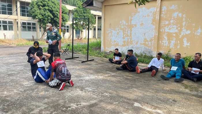 Pemkab Muba menggelar pelatihan petugas keamanan, bekerja sama dengan perusahaan