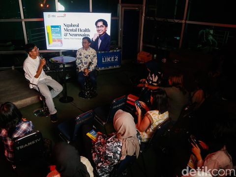 Penulis Trisa Triandesa Saat Sambangi Kantor detikcom pada Selasa (2/6).
