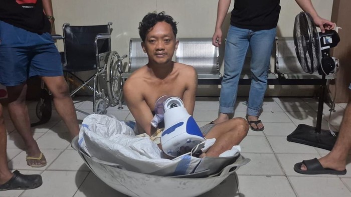 Polisi menangkap pencuri yang membobol dapur SPPG di Kendari.