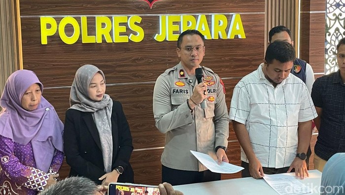 Polres Jepara saat menggelar konferensi pers, Rabu (3/6/2026).