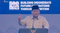 Tegaskan Lagi Tujuan MBG, Prabowo Singgung Anak Berangkat Sekolah Tak Sarapan