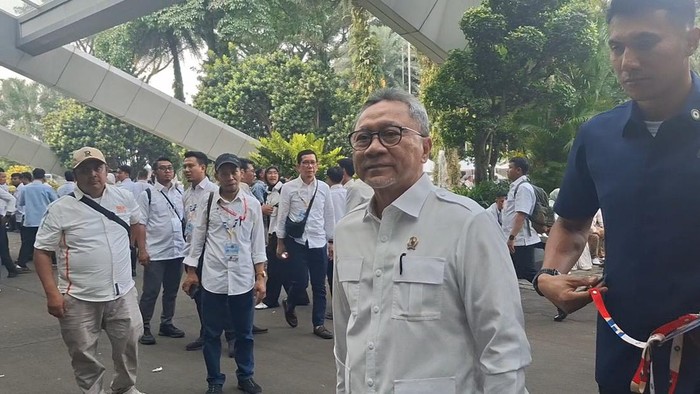 Menteri Koordinator Pangan Zulkifli Hasan (Zulhas) di SICC, Sentul, Bogor, Rabu (3/6/2026).