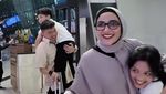 Tawa Ceria Anak Sambut Anang dan Ashanty Pulang Haji
