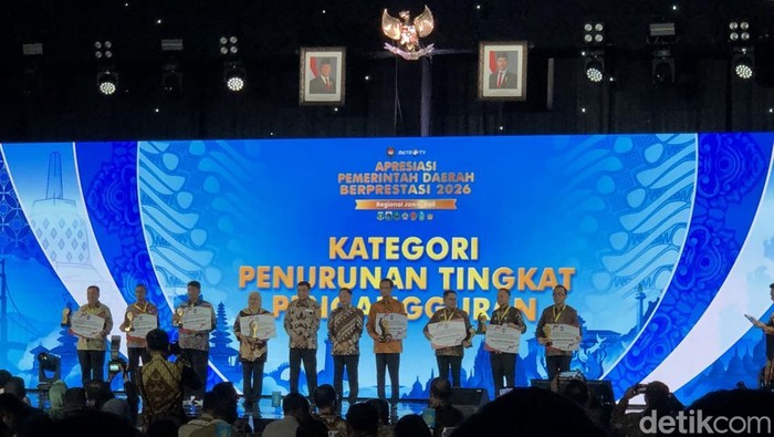 Anugerah Apresiasi Pemerintah Daerah Berprestasi Tahun 2026 Regional Jawa dan Bali, Kamis (4/6).