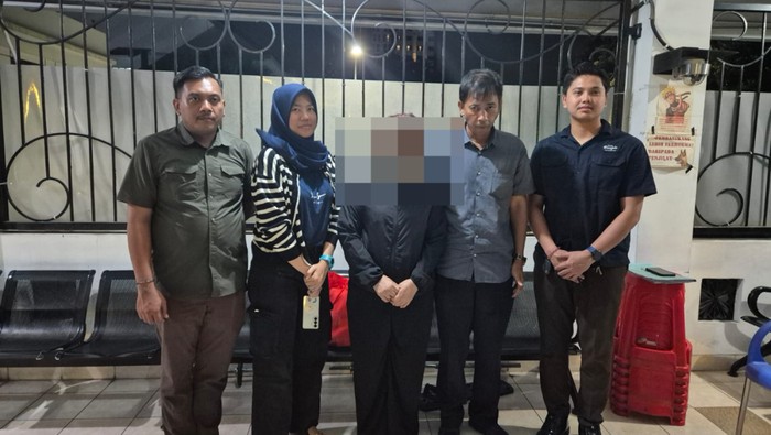 Bo Feng Mei saat ditangkap usai DPO sejak 2012