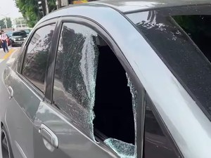 Viral Bang Jago Ngebut di Busway Otista lalu Tabrak Mobil hingga Kaca Pecah