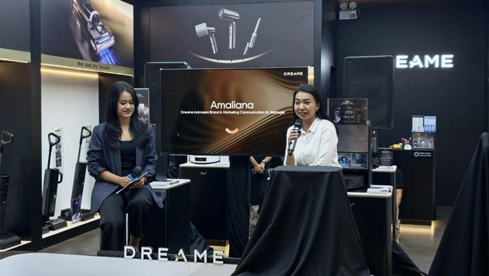 Peluncuran produk Dreame di Puri Indah Mall 2, Jakarta.
