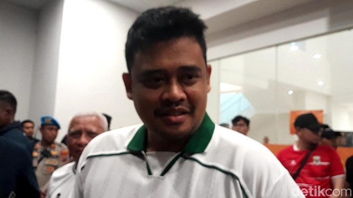 Gubsu Bobby Nasution usai laga Timnas Indonesia vs Timor Leste di Piala AFF U-19 2026. (Nizar Aldi/detikSumut)