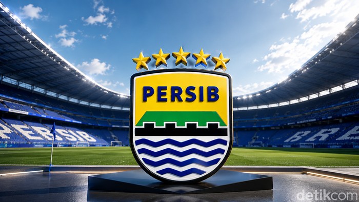 Ilustrasi logo Persib Bandung.