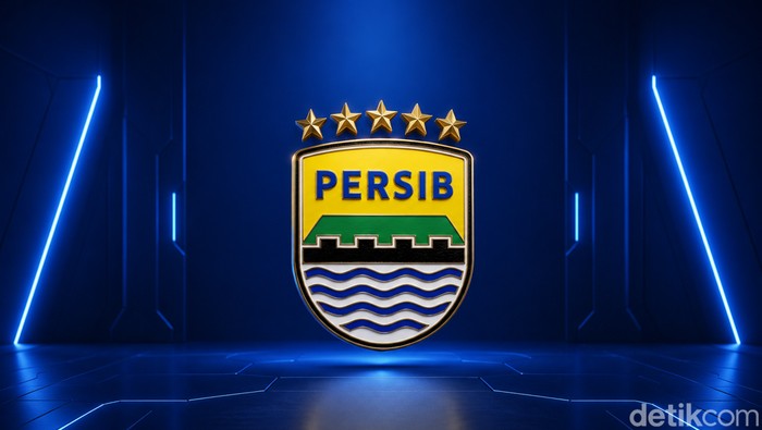 Ilustrasi logo Persib Bandung.