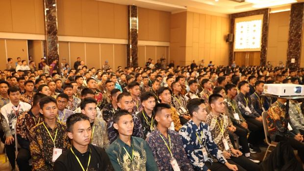 Kapolda Sumsel Irjen Sandi Nugroho di Hadapan Calon Siswa
