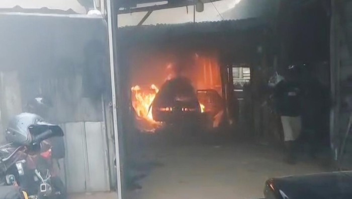 Kebakaran di Cimahi