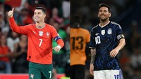 Lionel Messi Vs Cristiano Ronaldo di Piala Dunia: La Pulga Unggul Telak