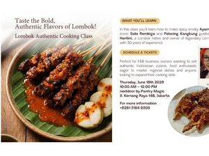 Rahasia Dapur Lombok 30 Tahun Dibuka di Jakarta, Ini Kelas Memasaknya