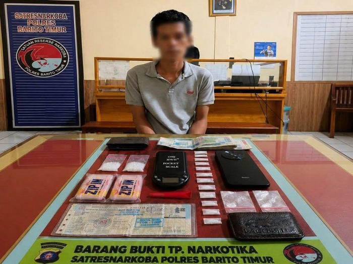 Mahasiswa di Bartim Jadi Pengedar Sabu