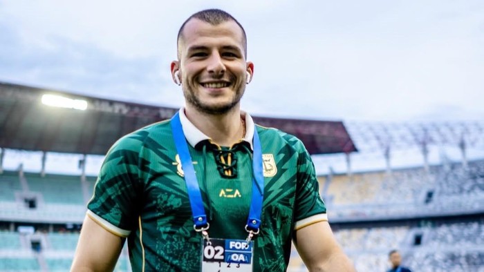 Mantan striker Persebaya, Mihailo Perovic