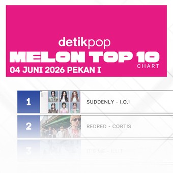 I.O.I Suddenly Depak Cortis dari Puncak Melon Top 100