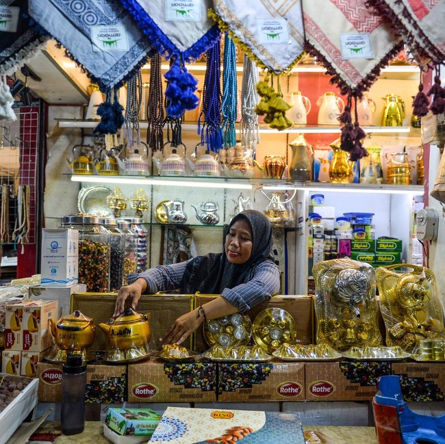 Pasar Oleh-Oleh Haji Bandung Tak Seramai Tahun Lalu