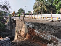 Jembatan Krakitan Salam Magelang Dibangun, Lalu Lintas Contra Flow