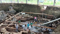 Potret Pemugaran Candi Losari yang Berujung Temuan Diduga Emas