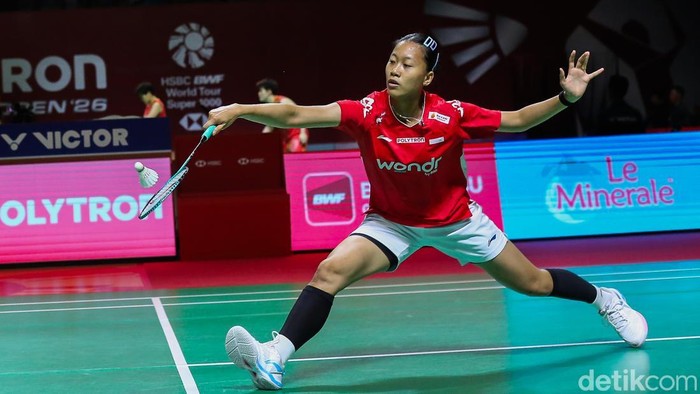Putri Kusuma Wardani keok di Perempatfinal Indonesia Open 2026.
