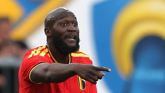 Soccer Football - International Friendly - Croatia v Belgium - Stadion HNK Rijeka, Rijeka, Croatia - June 2, 2026 Belgiums Romelu Lukaku reacts REUTERS/Antonio Bronic