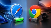Safari vs Chrome: Lebih Ngebut, Hemat Baterai, dan Susah Dilacak