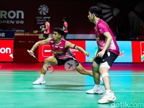 Indonesia Open 2026: Sabar/Reza Lolos Semifinal, Hadapi Raymond/Joaquin