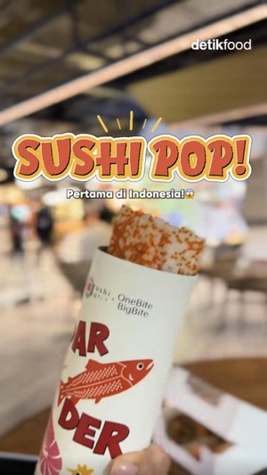 Video: Unik! Sushi Ini Bisa Dinikmati Seperti Makan Lolipop