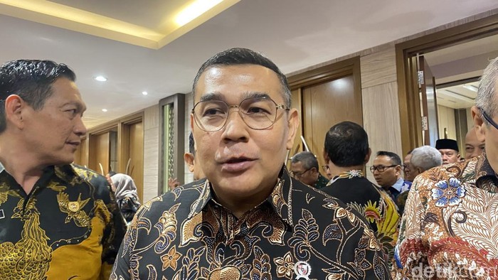 Wakil Menteri Agraria dan Tata Ruang/Badan Pertanahan Nasional (ATR/BPN) Ossy Dermawan di Gumaya, Kecamatan Semarang Selatan, Kota Semarang, Kamis (5/6/2026).